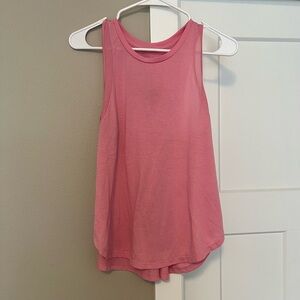 Old Navy Pink Relaxed Sleeveless Tank Top